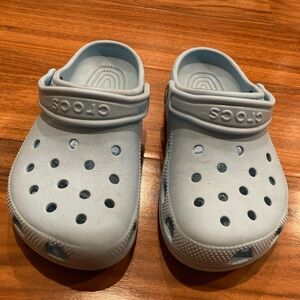 Crocs Kids Blue Clogs size J2